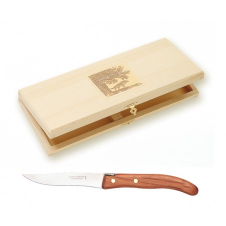 Coffret 6 couteaux Grillade manche bois exotique Coffret 6 couteaux Grillade manche bois exotique