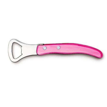 Berlingot bottle opener in resin handle Berlingot bottle opener in resin handle