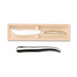Wood box of Laguiole cheese knife no bolster