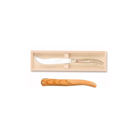Wood box of Laguiole cheese knife no bolster Wood box of Laguiole cheese knife no bolster