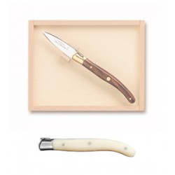 Couteau à huître en bois teinté avec cale - RETIF