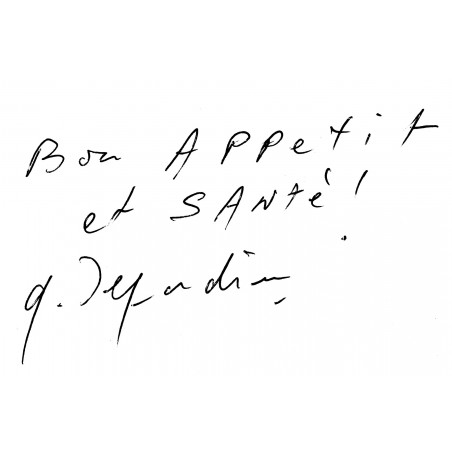 Sommelier Capucin Gérard Depardieu manche olivier