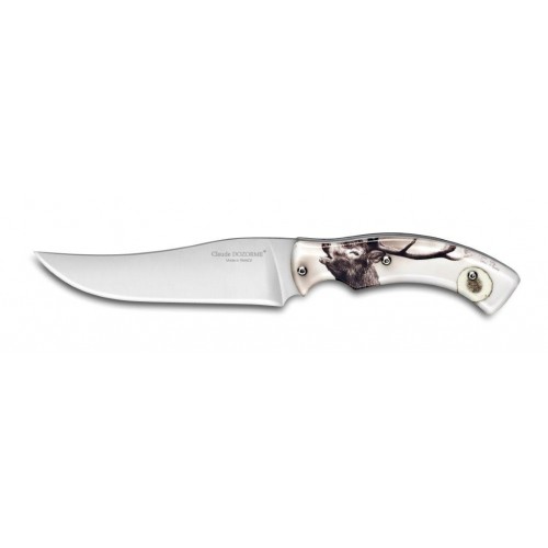 hunting knife by claude dozorme in Thiers