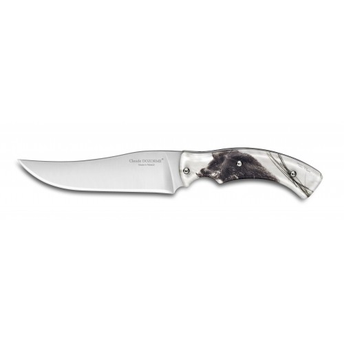 hunting knife by claude dozorme in Thiers