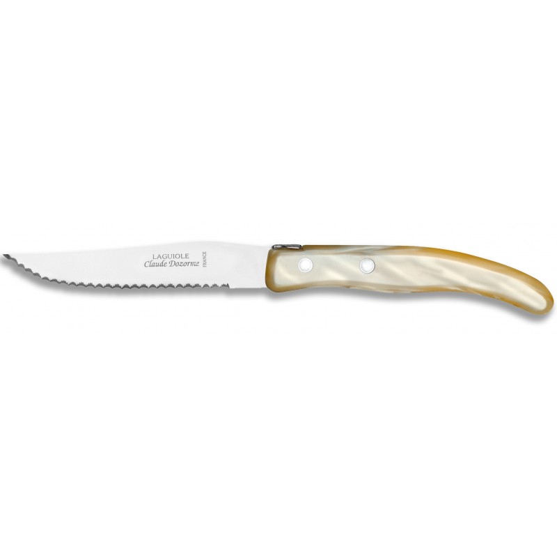 Berlingot steak knife in resin handle Claude Dozorme Berlingot steak knife in resin handle Claude Dozorme