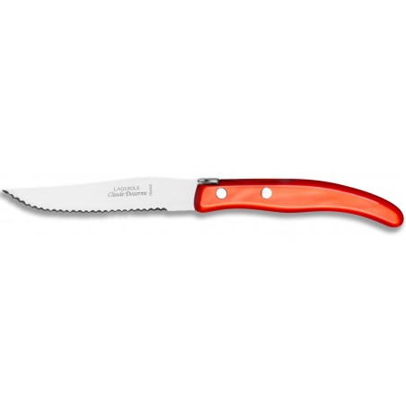 Couteau à steak Berlingot manche nacrine par Claude Dozorme