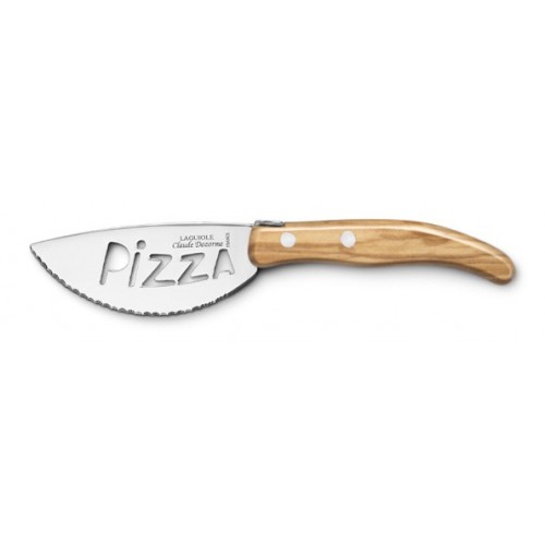 Berlingot pizza knife in wood handle Claude Dozorme