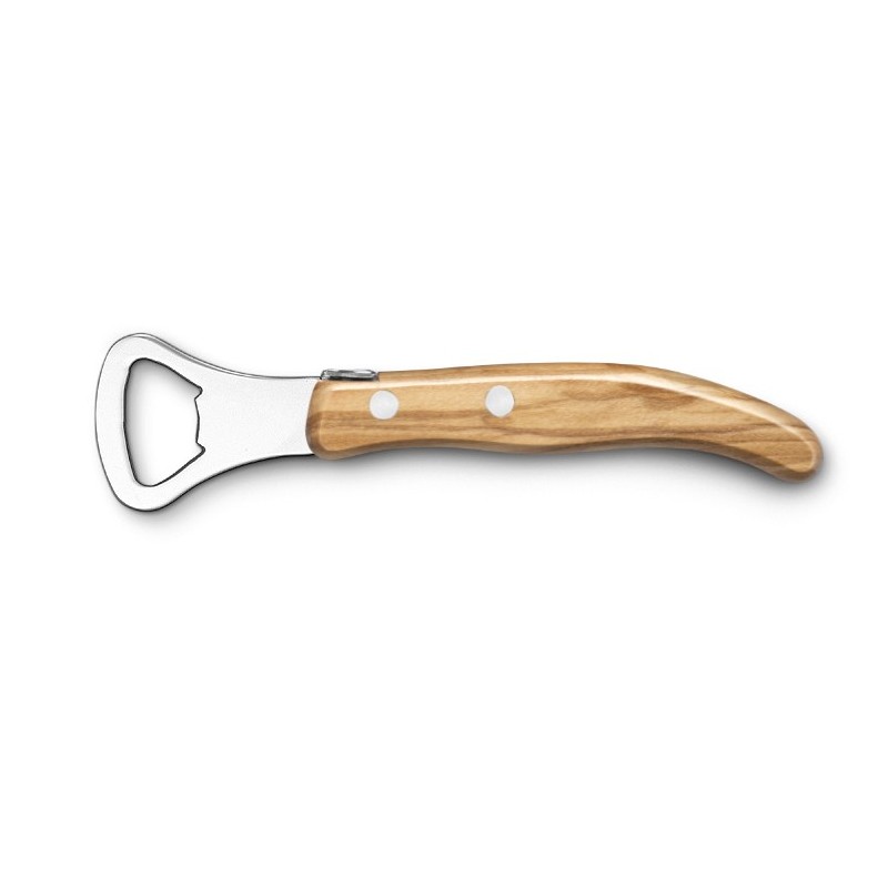 Berlingot bottle opener exotic wood handle