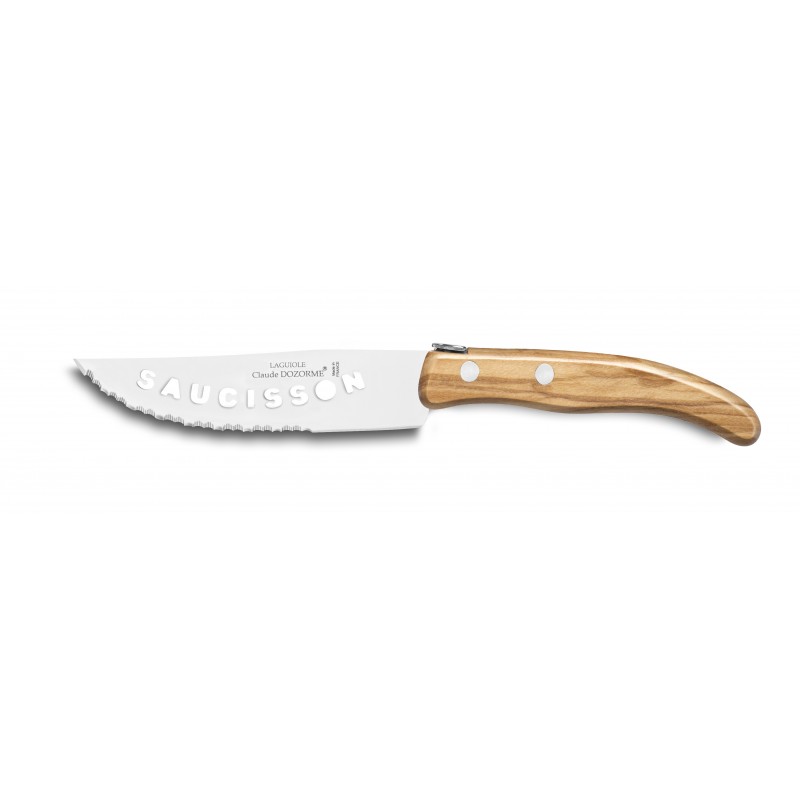 Claude Dozorme Berlingot Steak Knife Set, Exotic Wood