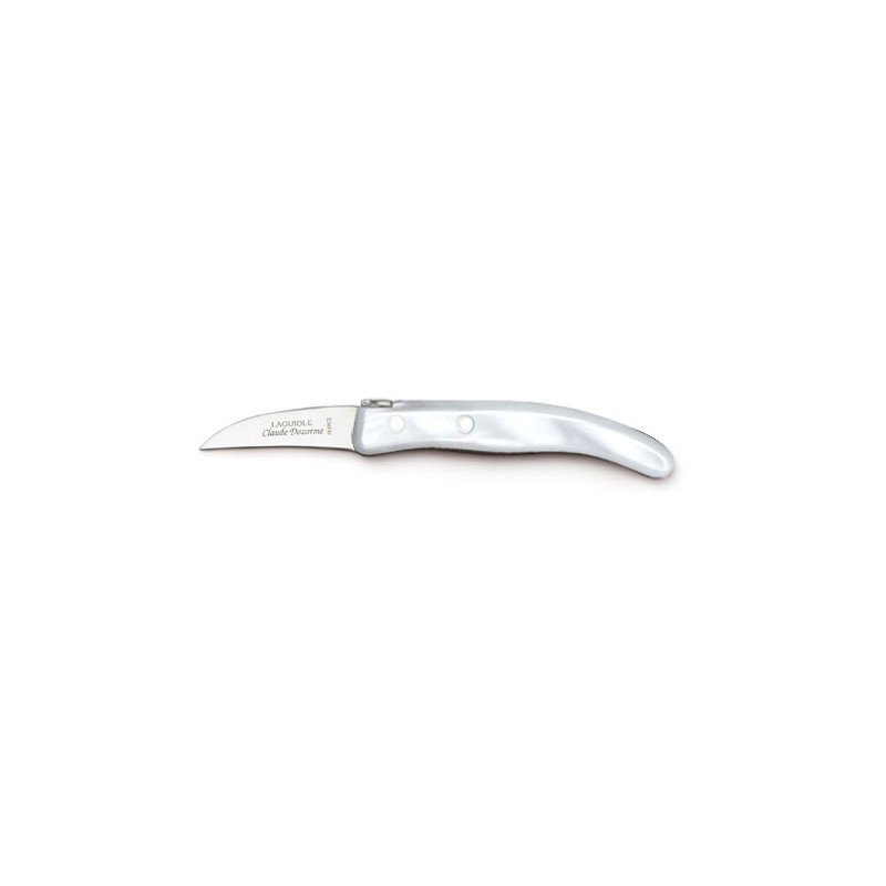 Couteau bec d'oiseau Berlingot manche nacrine