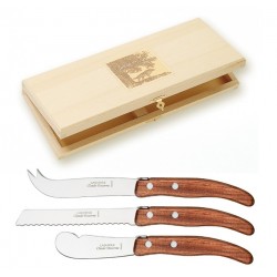 Couteau à Steak Tramontina avec Manche en bois Grand Modèle