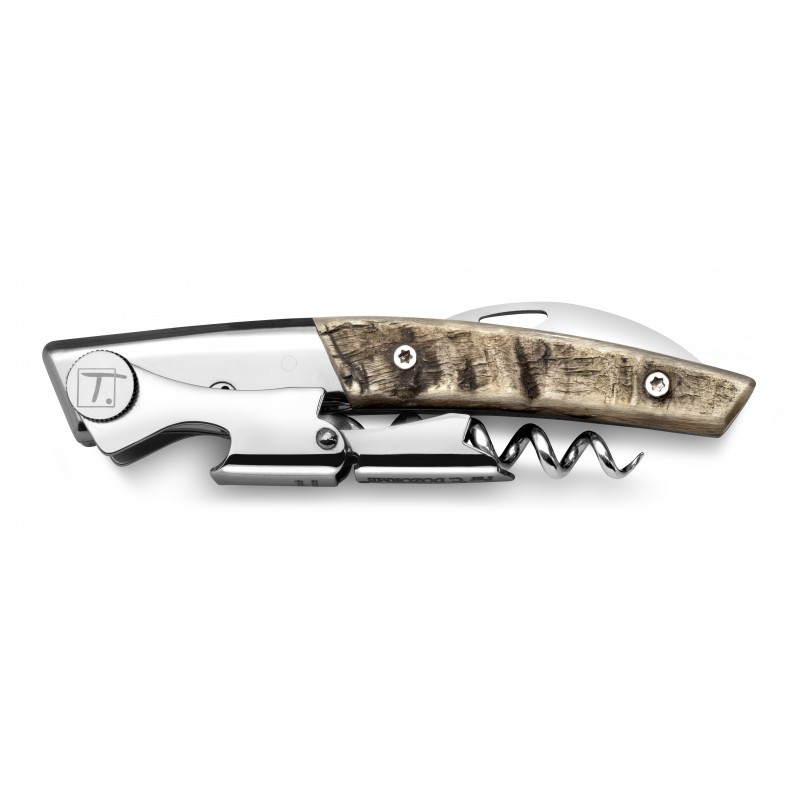 Le Thiers® corkscrew horn handle (light horn or ram horn)