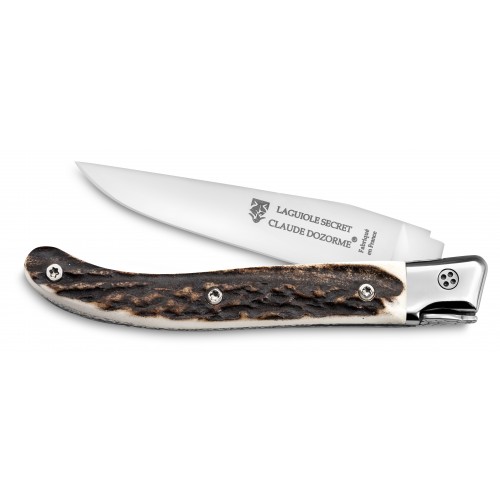 Laguiole Secret manche bois de cerf