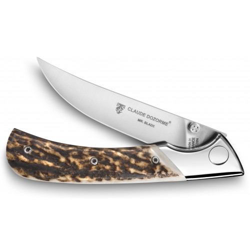 Folding knife EOK stag horn handle
