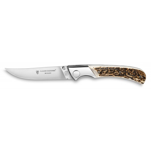 Folding knife EOK stag horn handle
