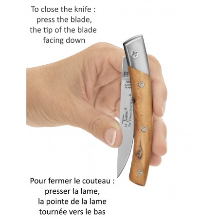 Couteau de poche Thiers secret par Claude Dozorme élu couteau de l'année 2015 Couteau de poche Thiers secret par Claude Dozorme élu couteau de l'année 2015