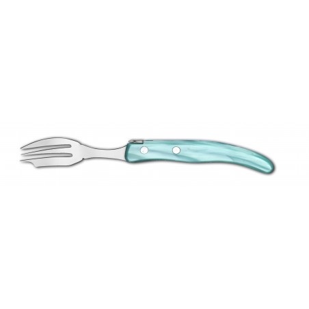 Berlingot oyster/cake fork in resin handle
