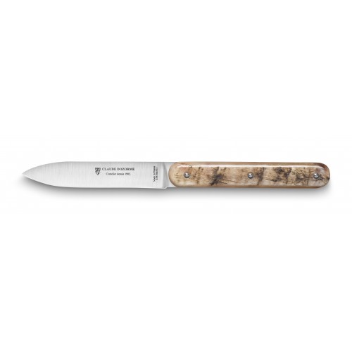 Coffret chêne couteaux à steak Navette prestige manche bélier