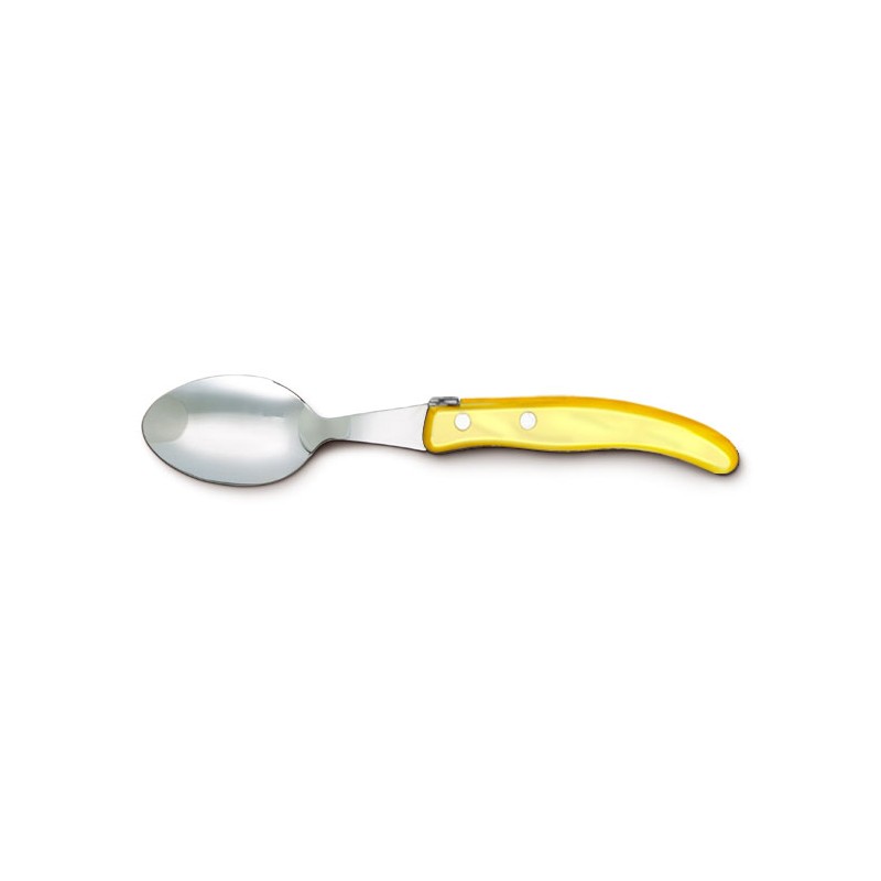 Berlingot soup spoon in resin handle
