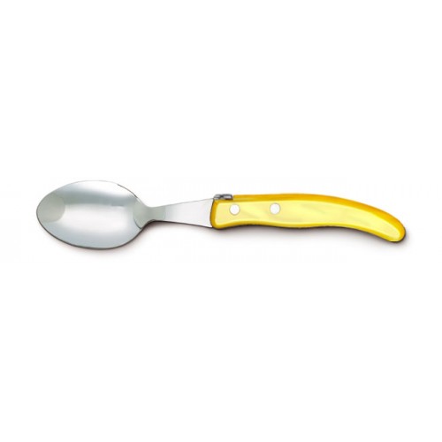 Berlingot soup spoon in resin handle