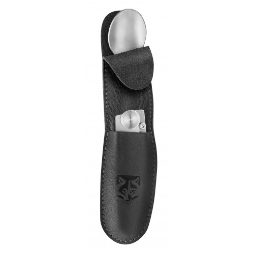 Pouch with Laguiole Liner pocket knife + Forkspinner