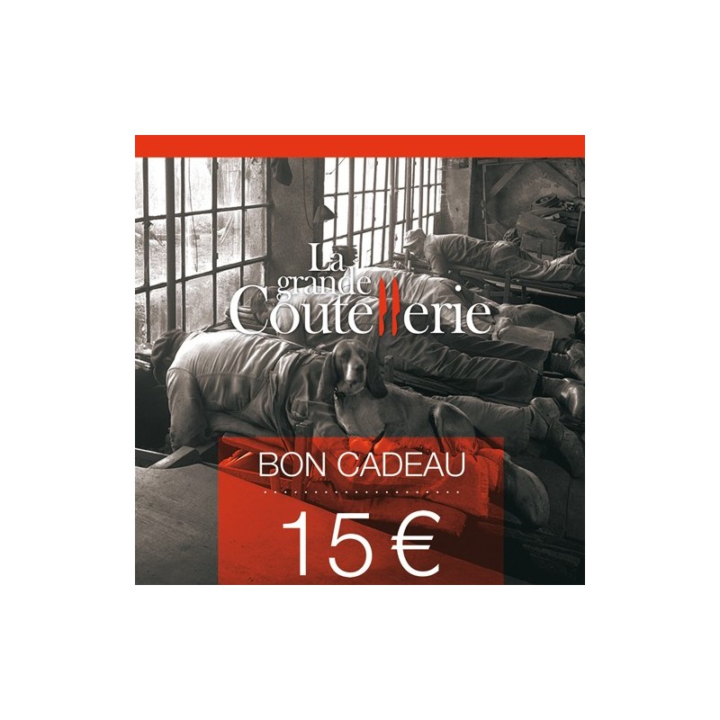 Chèque cadeau 15 euros