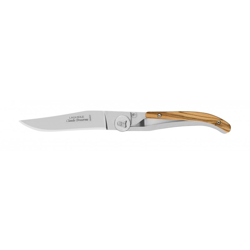 Laguiole Couteau de poche manche en bois LAGUIOLE Folding Pocket Knife wooden handle 
