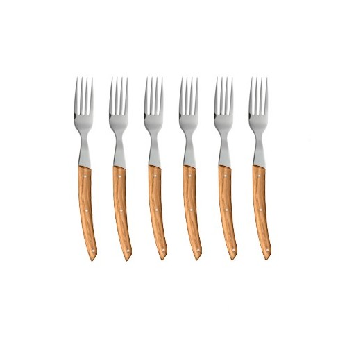 Coffret 6 couteaux Thiers à steak manche bois