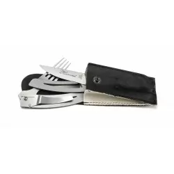 Pocket with Thiers Liner Lock knife and fork