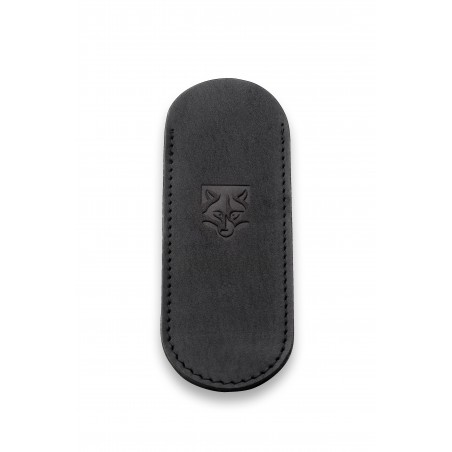 Etui suédine pour couteau de poche 12cm ou liner homme