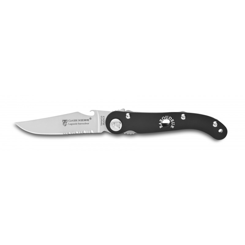 Couteau de poche Claude Dozorme Le Baroudeur gris