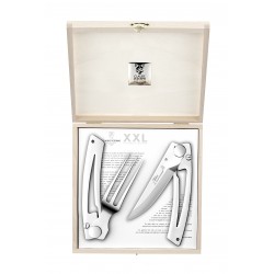 Coffret hêtre service à découper 2 pièces XXL Thiers