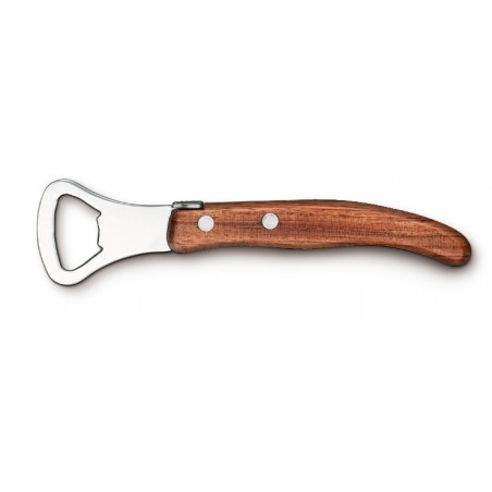 Berlingot bottle opener exotic wood handle