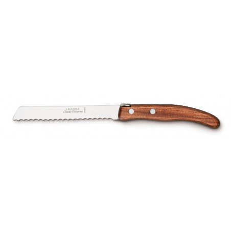 Berlingot bread/tomato knife in wood handle
