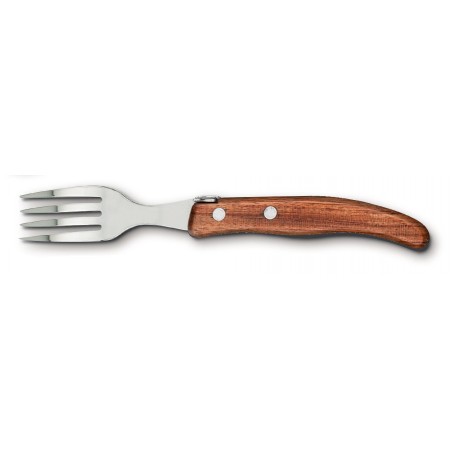 Berlingot salad fork in wood handle