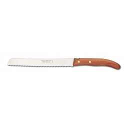 Couteau à pain petit modèle manche bois exotique
