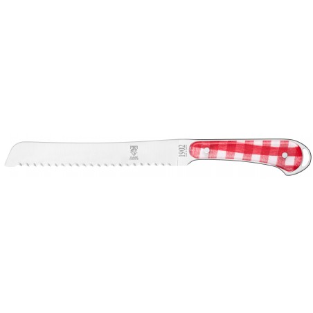 1902 bread knife red/white handle
