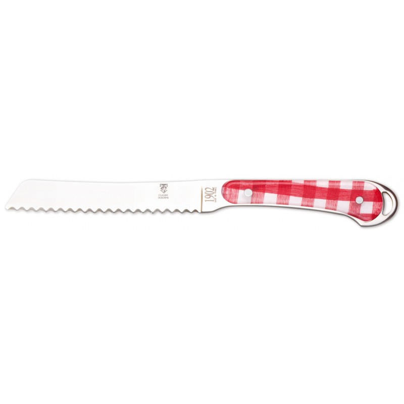 1902 tomato/bread knife red/white handle