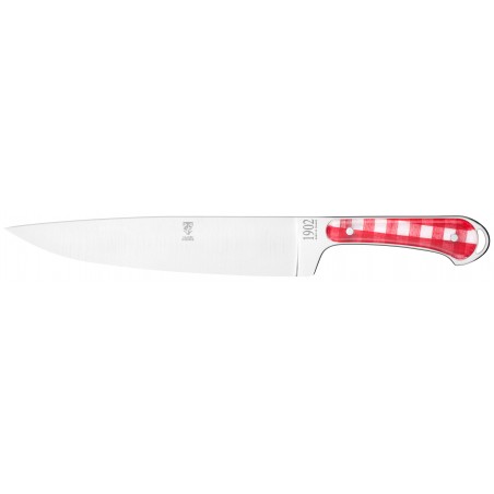 1902 Chef's knife 9,8" red/white handle 