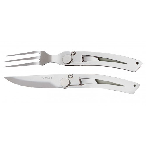 Wood box of XXL Thiers 2P carving set stainless steel handle