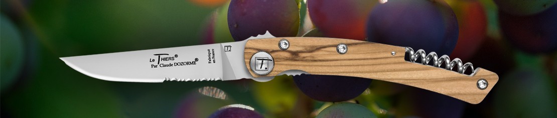 Thiers pocket knife with corkscrew - Coutellerie Dozorme