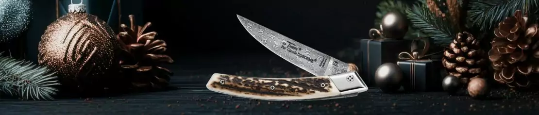 Offer a French artisanal knife for Christmas 2025