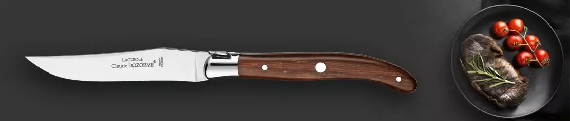 Couteau Steak viande - Fabrication Française Claude Dozorme