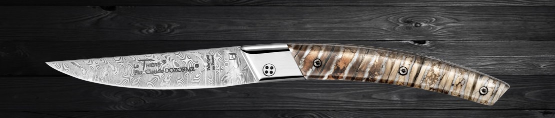 Mammoth Molar knives - Coutellerie Dozorme