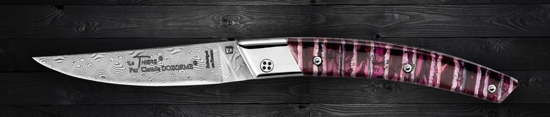 Luxury modern and design Pocket Knives - Coutellerie Dozorme